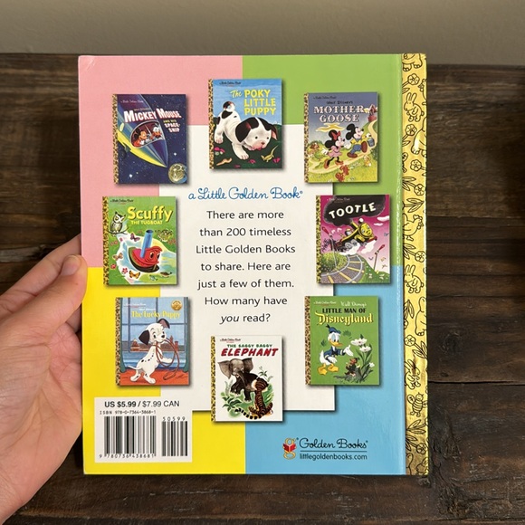 Little Golden Books (New)-Set of 3- Walt Disney’s  Classics & Stars Wars-New - Picture 5 of 6